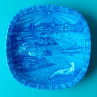 Piatto da parete collezione natale Rostrand 1978