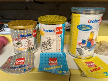 Lotto 3 Set Bral "Il Costruttore Meccanico"