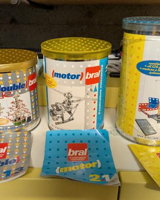 Lotto 3 Set Bral "Il Costruttore Meccanico"