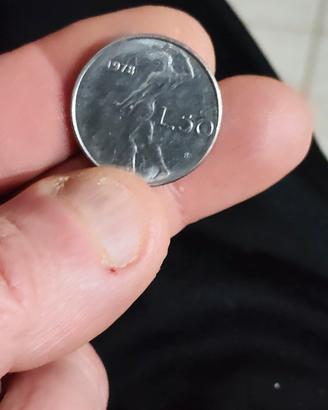 moneta 50 lire 1961/ 1978