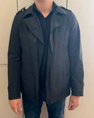 Trench uomo Herno blu, taglia 52