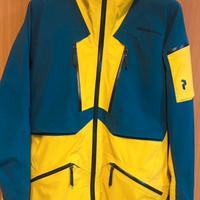 Peak performance goretex tuta sci free ride guscio