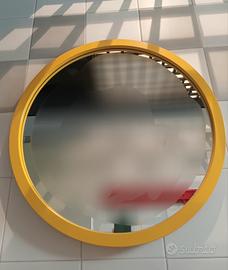 Specchio Kartell Anna Castelli Ferrieri '80 giallo