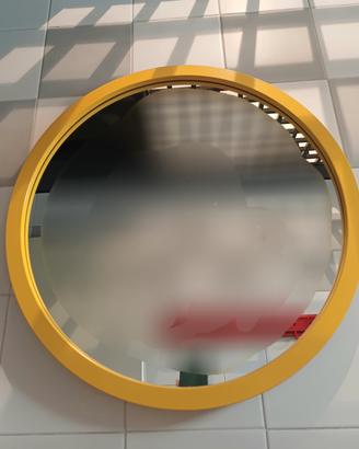 Specchio Kartell Anna Castelli Ferrieri '80 giallo