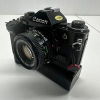Canon A1 + Motore + 50mm f1.8