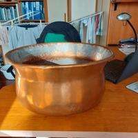 Fioriera in rame di grandi dimensioni