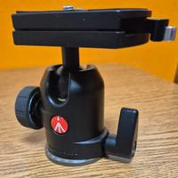 Manfrotto 488RC4 testa a sfera  + piastra RC4