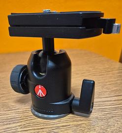 Manfrotto 488RC4 testa a sfera  + piastra RC4