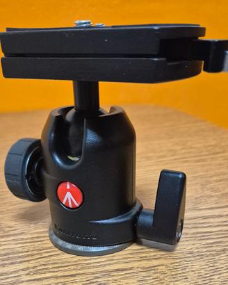 Manfrotto 488RC4 testa a sfera  + piastra RC4