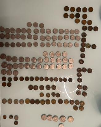 Monete lira centesimi Vittorio emanuele e regno