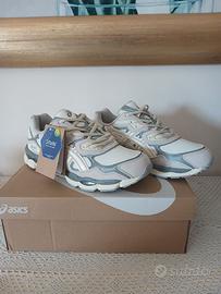 👟 ASICS Gel-NYC "Cream/Oyster Grey" - NUOVE - 43