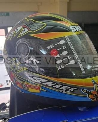 Casco integrale shark s500 kite rider L