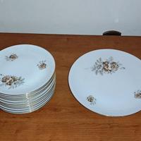 Set Dessert Edelstein Bavaria, Vassoio + Piattini