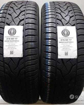 2 gomme 215 60 17 barum a14593