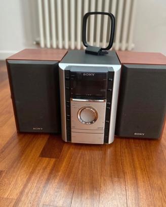 Stereo Sony CD player e radio