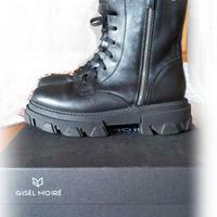 Stivale Anfibi da Donna, marca GISEL MOIRE', n. 40