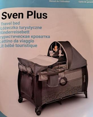 Lionelo Sven Plus – Lettino da viaggio Multifunzio