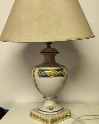 lampada paralume vintage