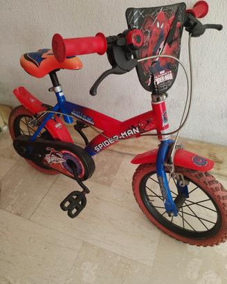 Bicicletta Bambino Spider-Man 12" (3-7 Anni) 