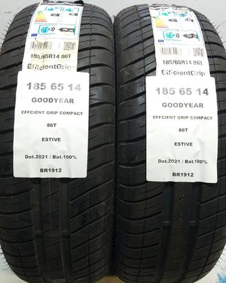 2 GOMME 185 65 14 GOODYEAR BR1912