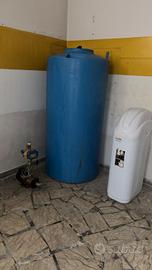 addolcitore serbatoio e motore