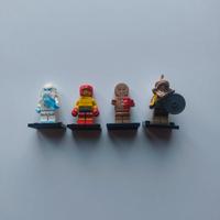 lego minifigure serie 5 e serie 11
