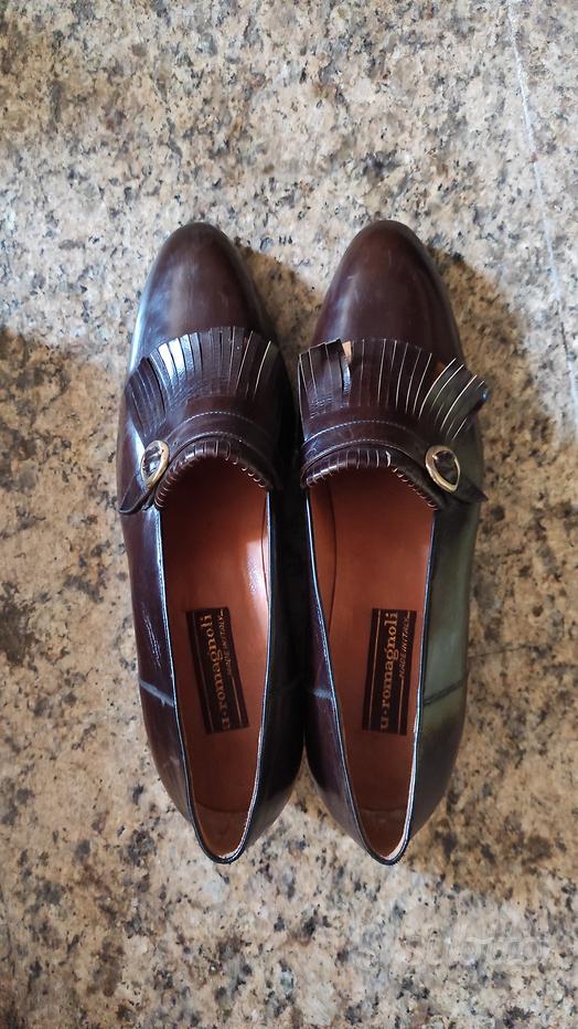 Scarpe Vintage Scarpe Zeppa Uomo Anni 70 VTG 60s 70s Platform Shoe