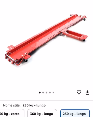 Sposta moto da garage