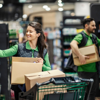 Addetta vendite, cassiera, scaffalista