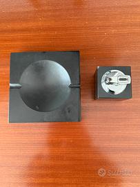 Posacenere e accendino ardesia vintage