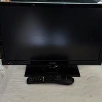 TV Telefunken 22" Full HD Nero