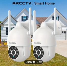 Telecamere Sicurezza Esterno 2pz SPEDIZIONE 1 EURO