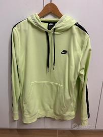 felpa Nike verde fluo
