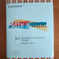 lenzuolo con angoli Kasanova nuovo