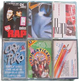 Lotto Audio Cassette Originali Pop e Rap Compilati