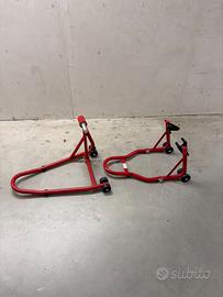 Cavalletti alzamoto anteriore e posteriore