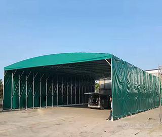 Capannone mobile 21x11x8h di altezza imballato