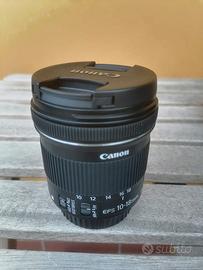 Obiettivo Canon EFS 10 18 mm 1:4.5 - 5.6