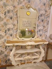consolle antica shabby