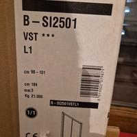 Porta box doccia in vetro nuova