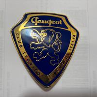 Stemma radiatore smaltato Club Storico Peugeot