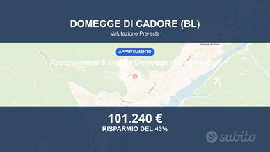 Immobile in asta di 155 m² con box auto a Domegge 