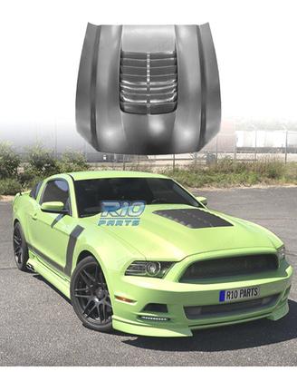 COFANO FORD MUSTANG 10-14 LOOK GT500 IN ALLUMINIO