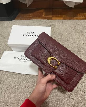 Coach Tabby 26 Bordeaux in Pelle – Originale