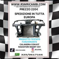 CALANDRA CON KIT RADIATORE SMART 451 BENZINA