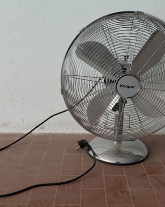 Ventilatore da tavolo Kooper 2194486 50W  Cromato