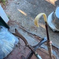 COPPIA OMBRELLI ANTICHI ORIGINALI ANNI 30