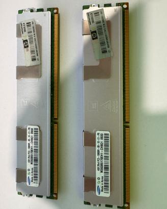 2x RAM DDR3 4GB PC3-10600R