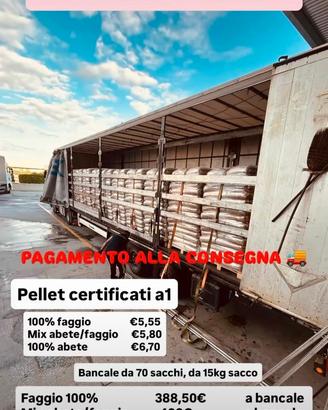 PRESTAGIONALE Pellet certificato a1