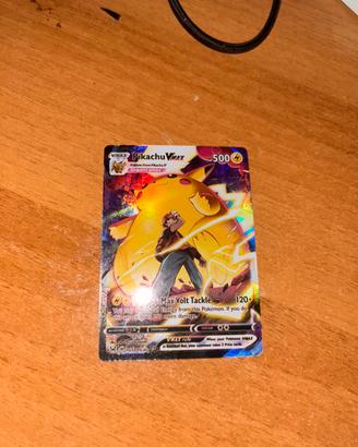 carta Pokemon Pikachu Vmax megamax